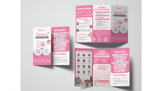Flyer th&ocirc;ng tin doanh nghiệp - 1