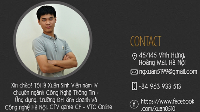 Th&ocirc;ng tin th&ecirc;m về T&ocirc;i.