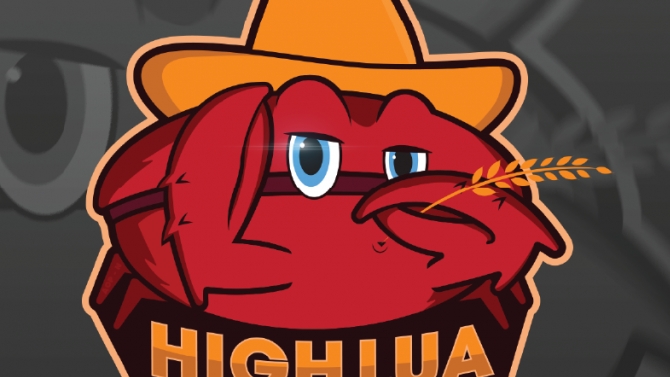 HighLua Mascot Logo