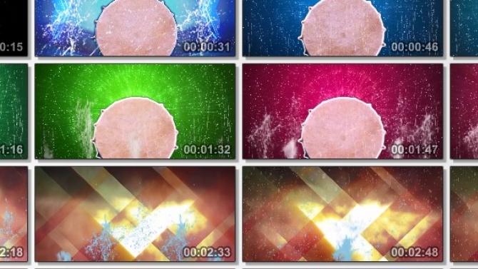 Dựng background visual sự kiện nội bộ c&ocirc;ng ty