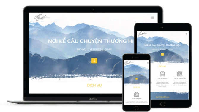 Thiết kế website https://mount.vn/