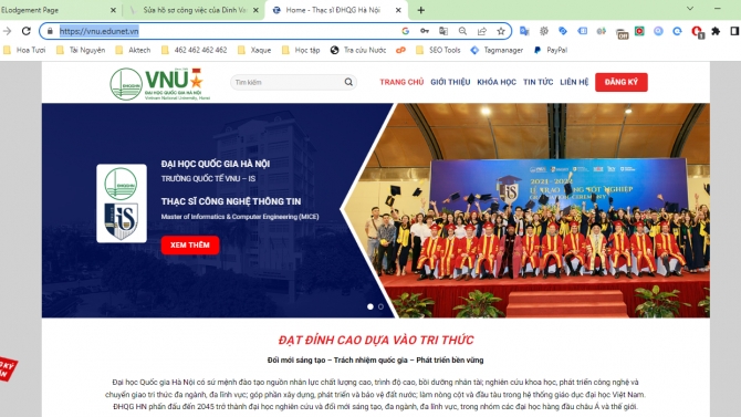 Thiết kế website mảng gi&aacute;o dục
