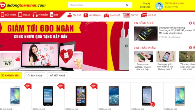 Dự &aacute;n didongtoanphat.com