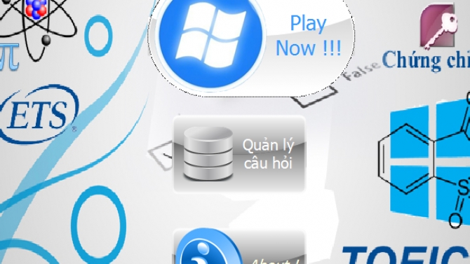 Phần mềm trắc nghiệm luyện thi đại học