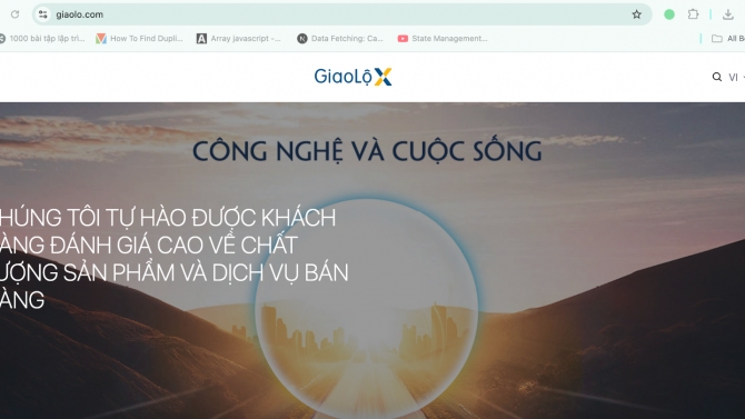 Website c&ocirc;ng ty