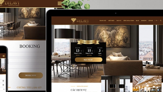 Thiết kế website Bất động sản