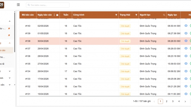 X&acirc;y dựng hệ thống Straffico CMS, ERP - Contruction Management System