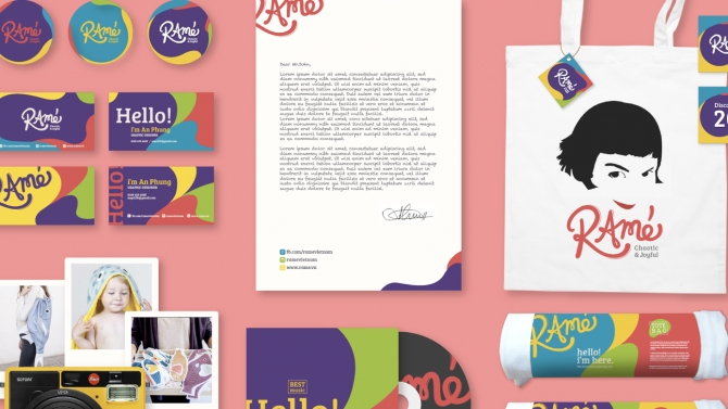 RAm&eacute; shop - Logo & brand identity