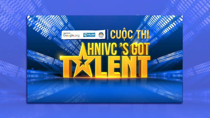 Thiết kế banner cuộc thi HNIVC GOT TALENT