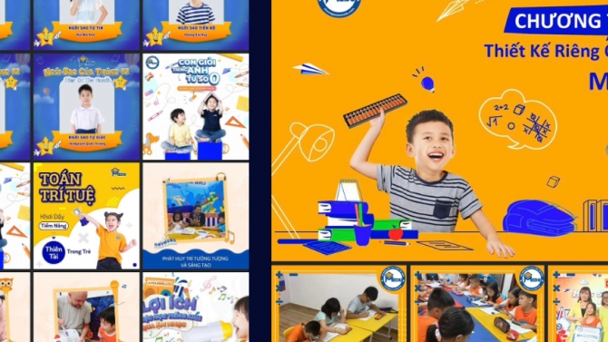 Quản l&yacute; nội dung, duy tr&igrave; fanpage cho Hệ thống gi&aacute;o dục M EDU