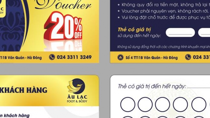 Thiết kế card visit