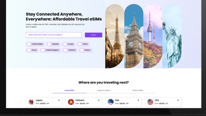 Esim Website