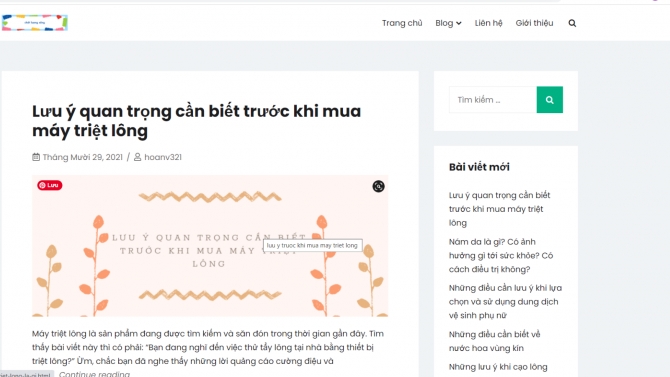 website