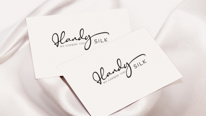 Thiết kế logo Lụa Handy silk