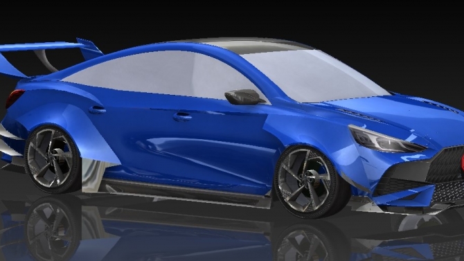 THIẾT KẾ BODY KIT CHO D&Ograve;NG XE MỚI MG5