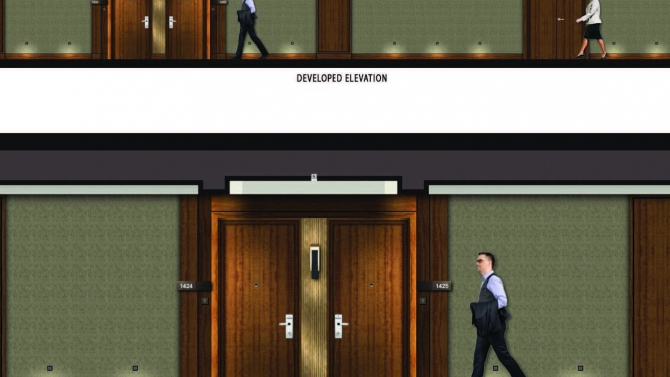 SHERATON SAIGON-MOCK UP CORRIDOR