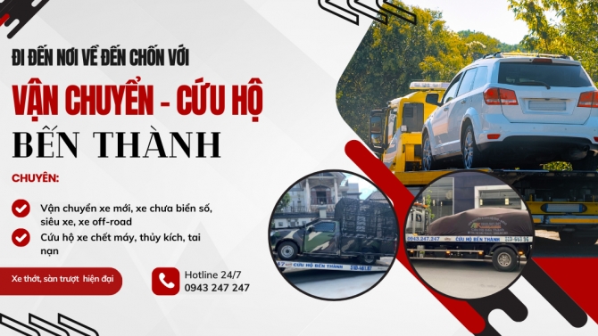 Thiết kế ảnh quảng c&aacute;o cho c&ocirc;ng ty vận chuyển - cứu hộ giao th&ocirc;ng