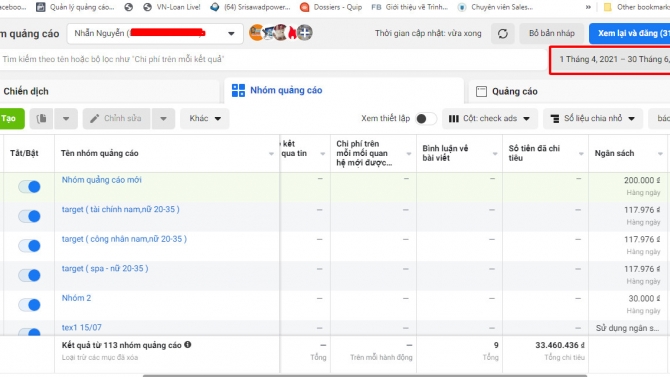 Dự &Aacute;n Quảng C&aacute;o Facebook