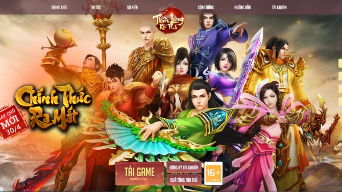 X&acirc;y dựng website thienlongkhiphach.com