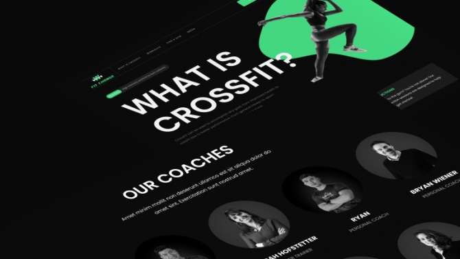 Fit Change - Fitness Landing Page