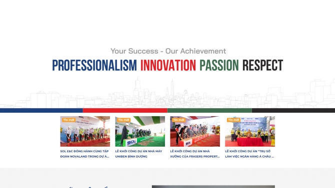 Thiết kế website Solenc