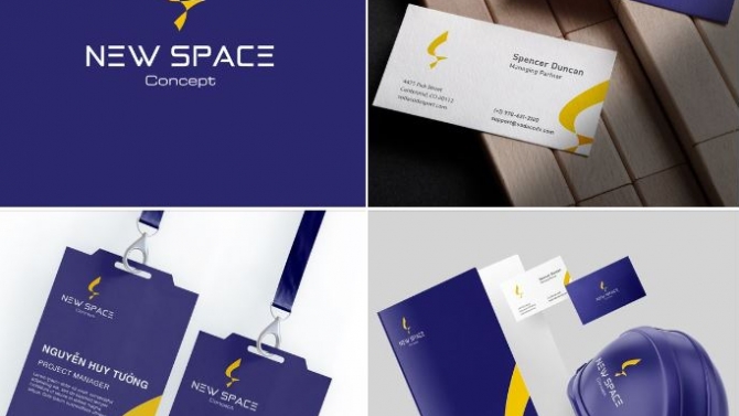 Thiết kế bộ nhận diện thương hiệu Newspace