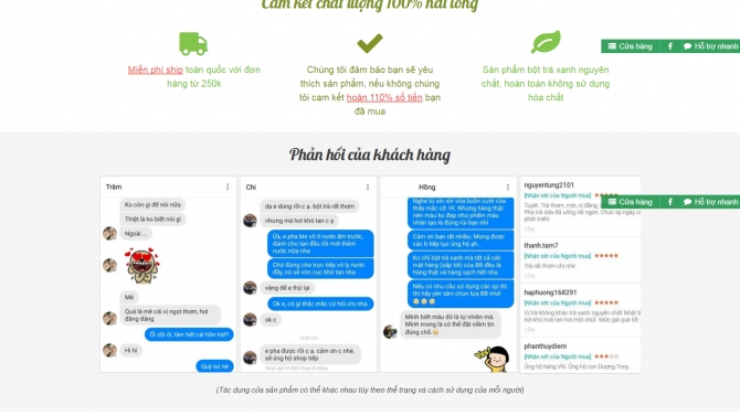 Website Trang trại tr&agrave; xanh BB Quảng Ng&atilde;i bottraxanhbb.com