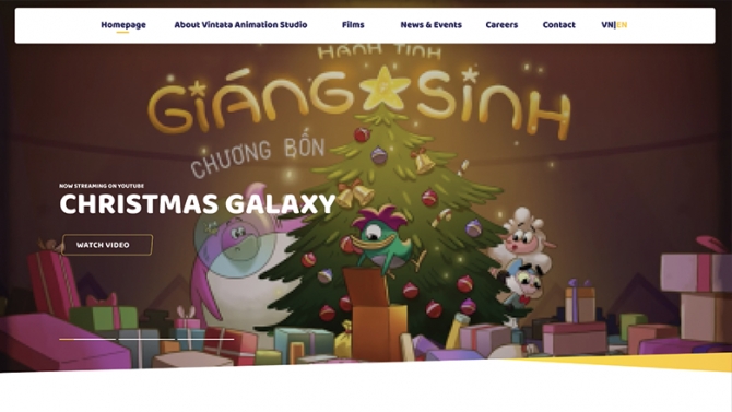 Thiết kế website Vintata