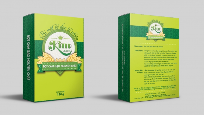 Bao b&igrave; bột c&aacute;m gạo