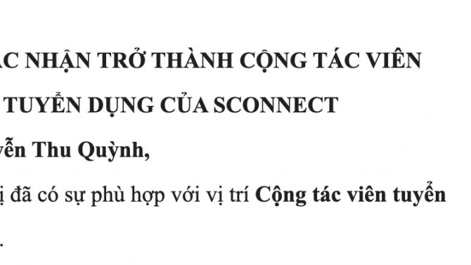 CTV Tuyển dụng