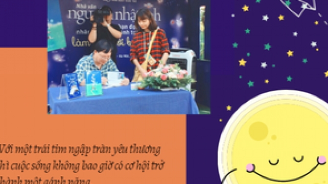 Thiết kế banner truyện L&agrave;m bạn với bầu trời