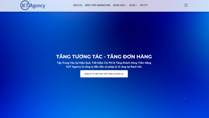 Thiết kế website Agency