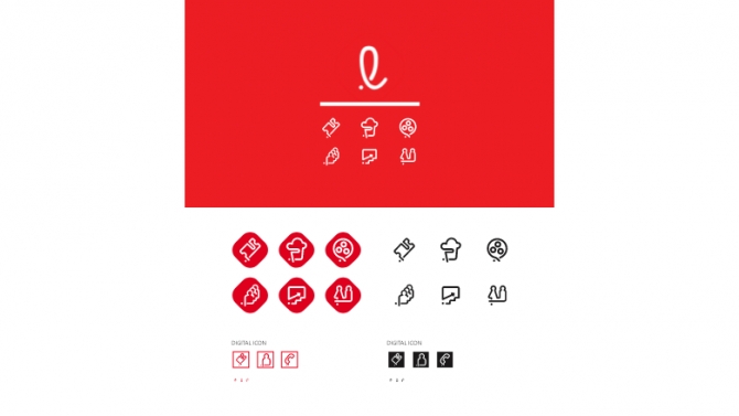 Thiết kế hệ thống nhận diện thương hiệu Icon