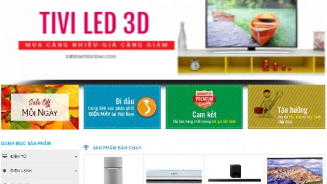 Thiết kế website b&aacute;n h&agrave;ng