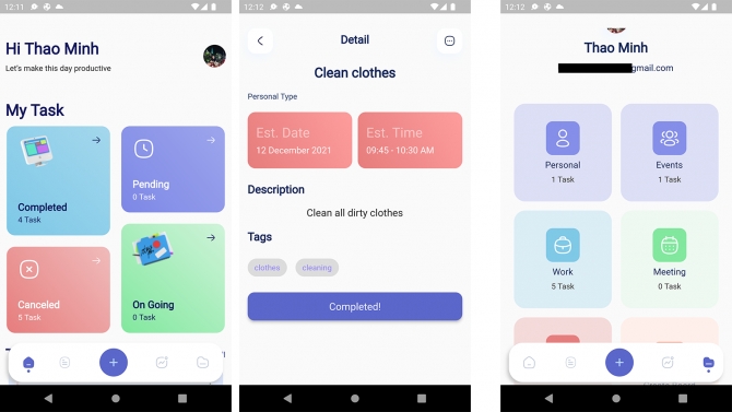 X&acirc;y dựng Daily Schedule Mobile App với  Flutter