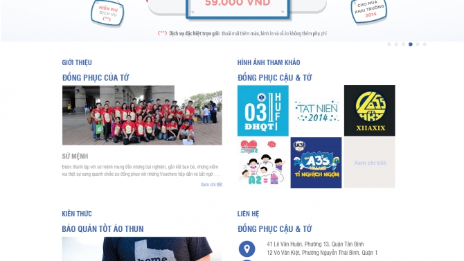 Website Đồng Phục Cậu Tớ