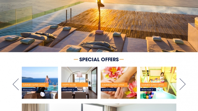 Thiết kế giao diện Alacarte Beach Đ&agrave; Nẵng