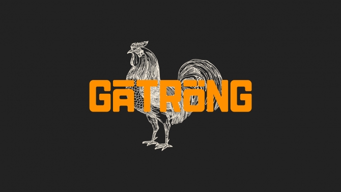 Thiết kế logo G&agrave; Trống
