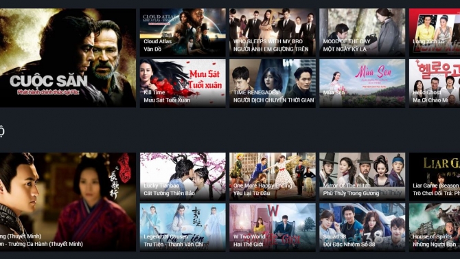 thiết kế h&igrave;nh app flix tv