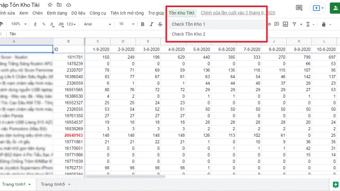 Lập Tr&igrave;nh App Script Google Sheet