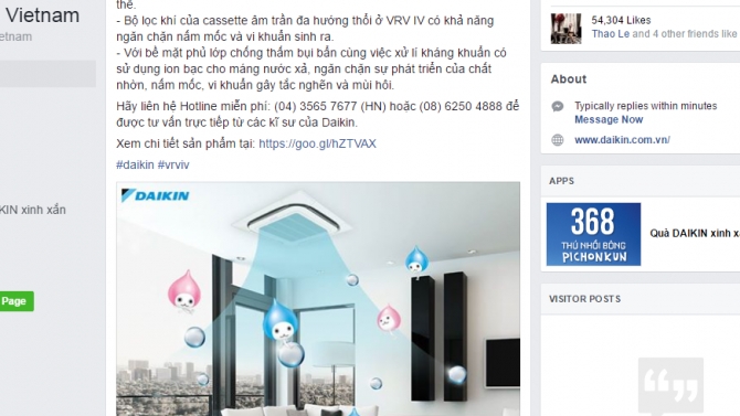 Quản l&yacute; fanpage