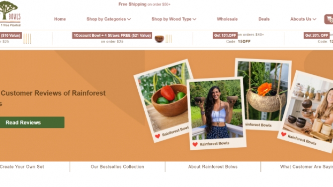 Thiết kế web Rain forset