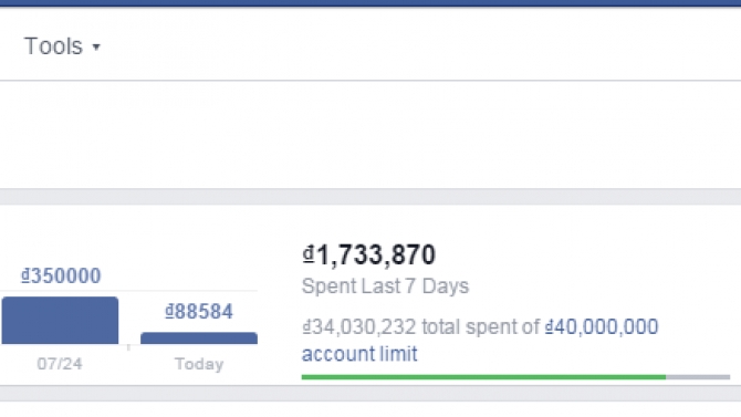 Chạy quảng c&aacute;o facebook