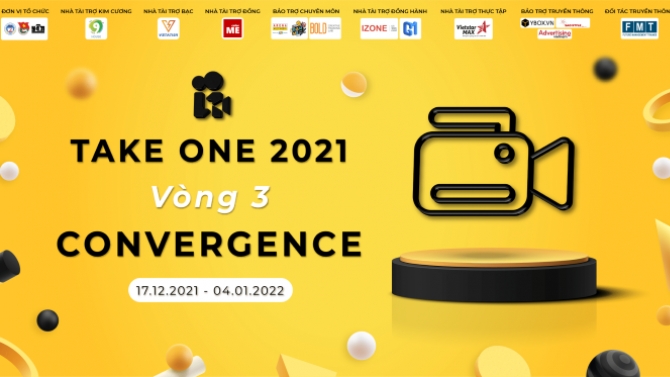 Thiết kế ấn phẩm truyền th&ocirc;ng Take One 2021