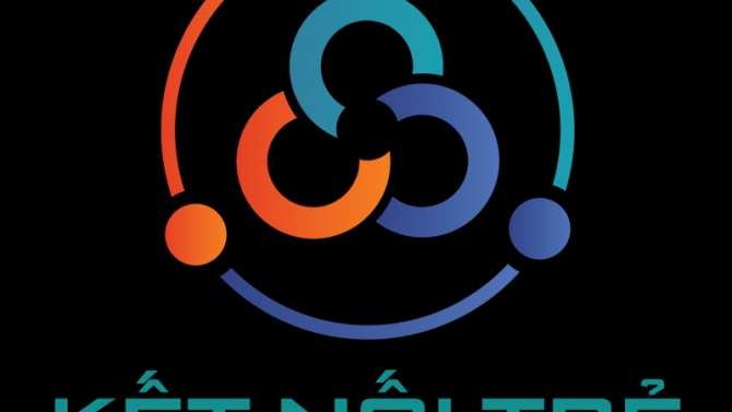Logo c&ocirc;ng ty Kết nối trẻ