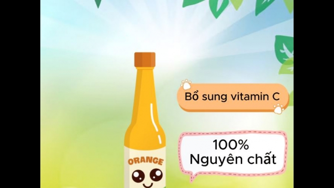 Video quảng c&aacute;o ngắn về nước cam