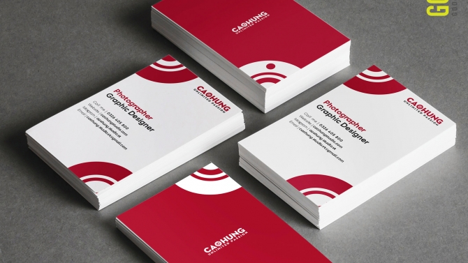 Name Card được thiết kế bởi Good Brand.