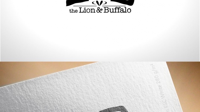 Thiết kế Logo The Lion & Buffalo