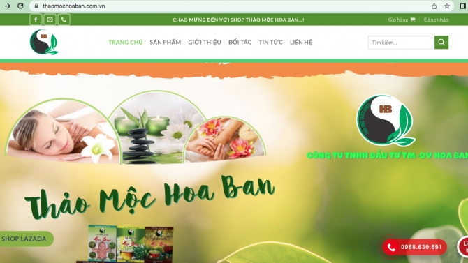 Thiết kế Thảo Mộc Hoa Ban