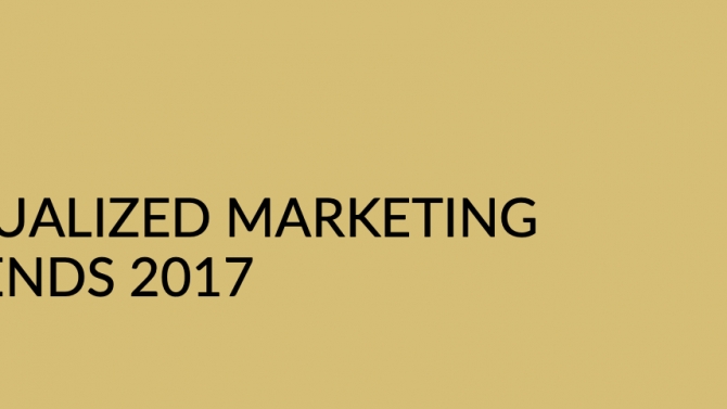 VISUALIZED MARKETING TRENDS 2017